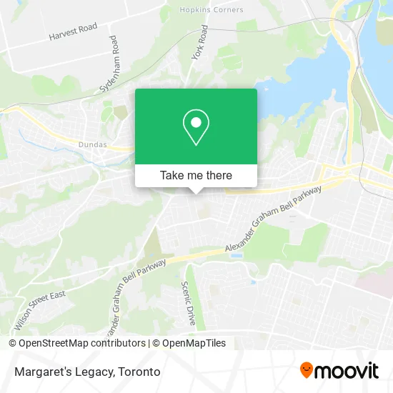 Margaret's Legacy map