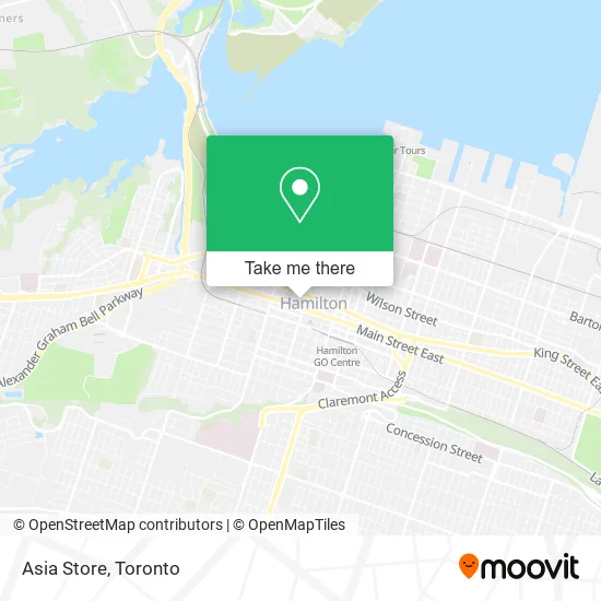Asia Store map