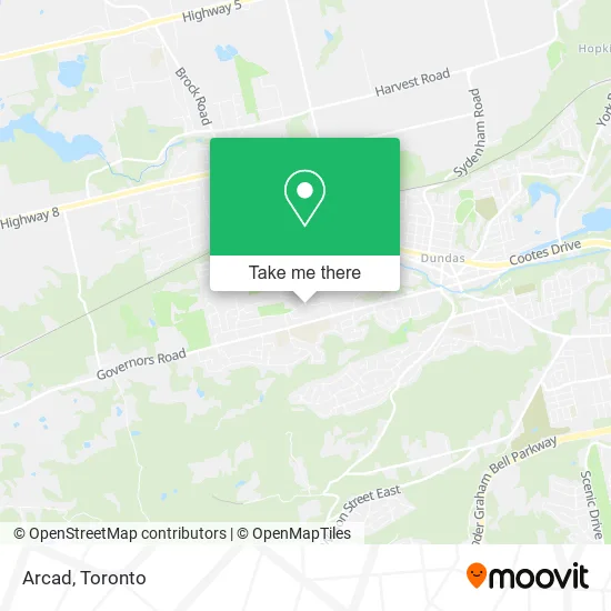 Arcad map