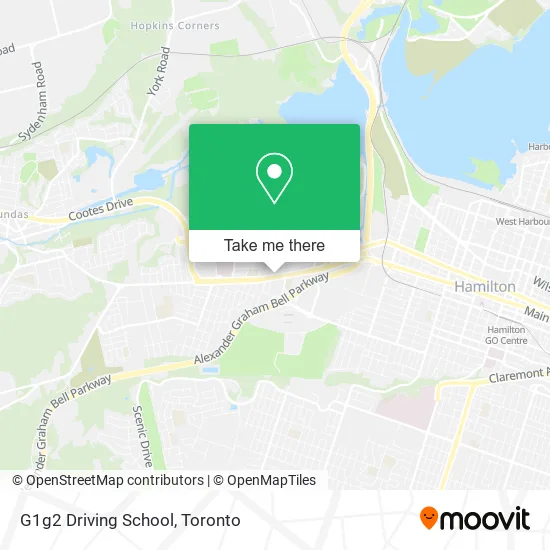 G1g2 Driving School map