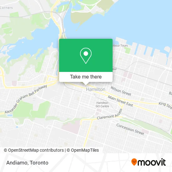 Andiamo map