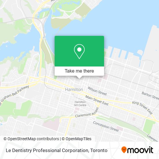 Le Dentistry Professional Corporation map