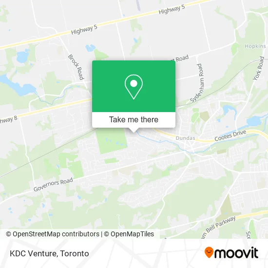 KDC Venture map