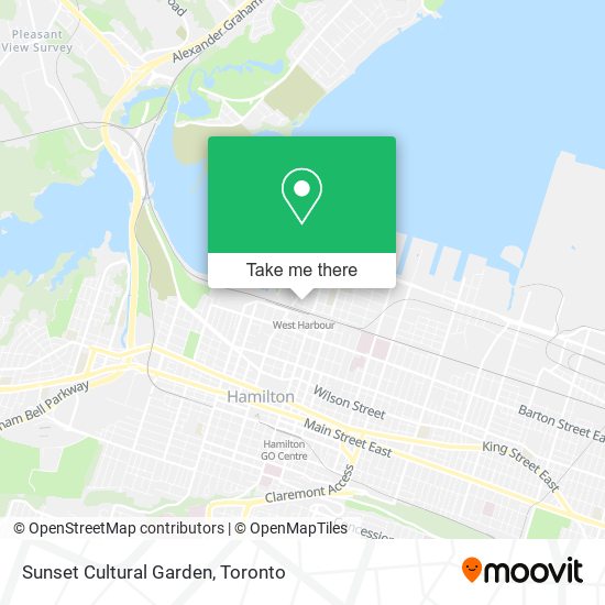 Sunset Cultural Garden plan