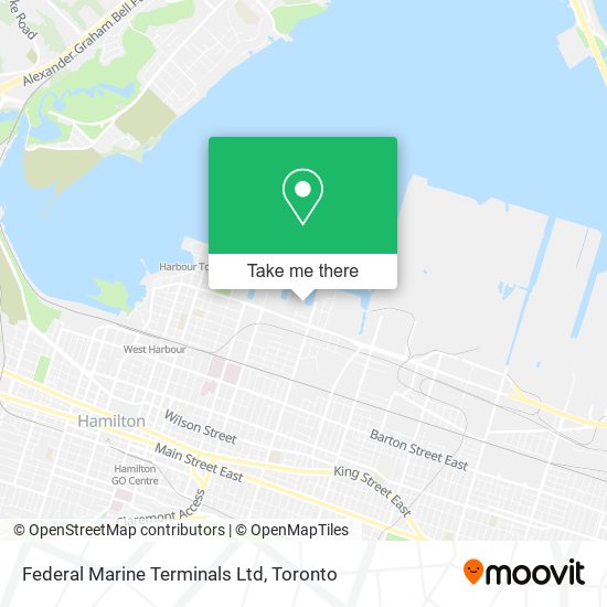 Federal Marine Terminals Ltd map