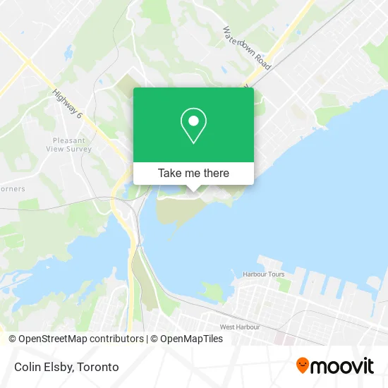 Colin Elsby map