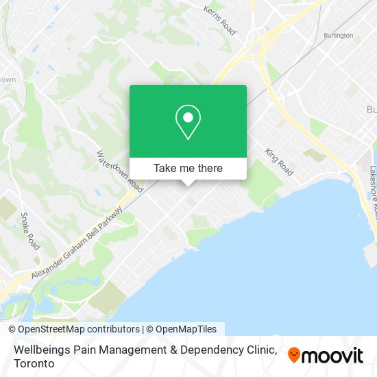 Wellbeings Pain Management & Dependency Clinic map