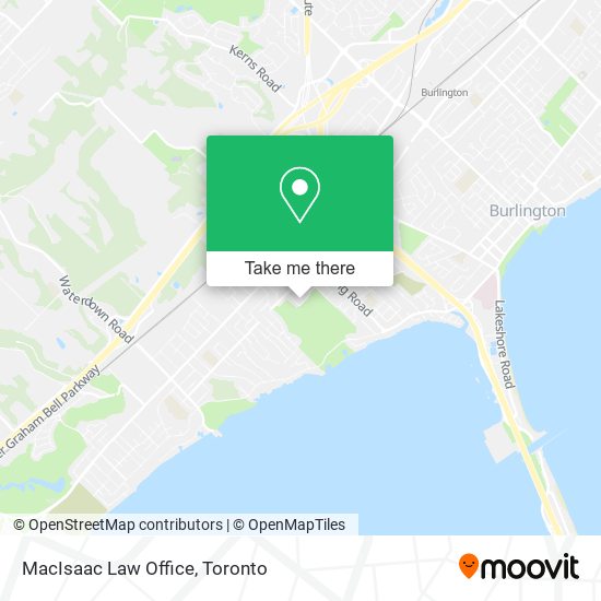 MacIsaac Law Office map