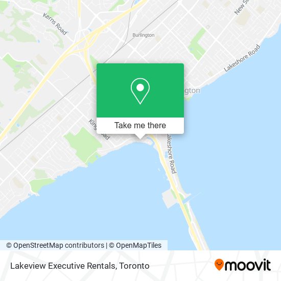 Lakeview Executive Rentals map