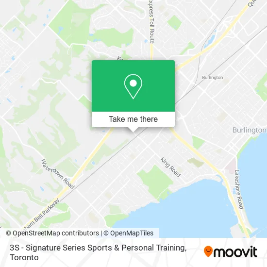 3S - Signature Series Sports & Personal Training map