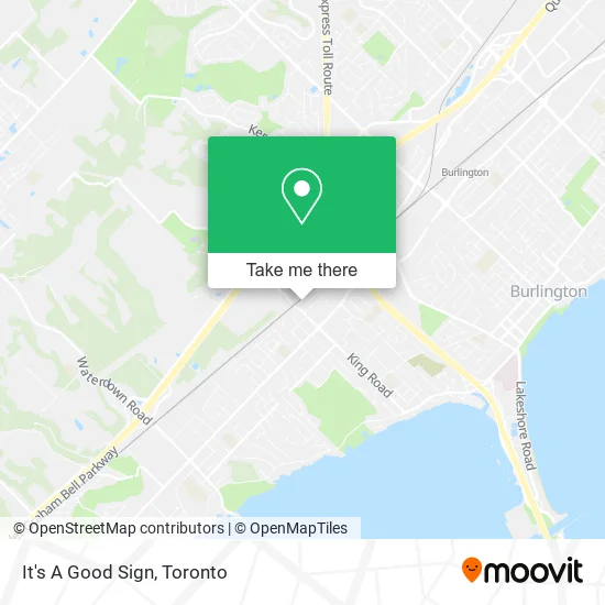 It's A Good Sign map