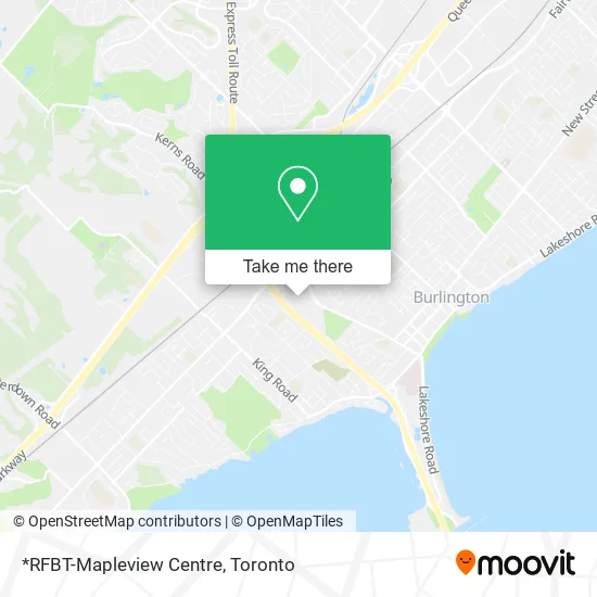 *RFBT-Mapleview Centre map