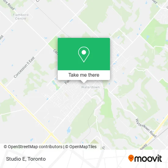 Studio E map