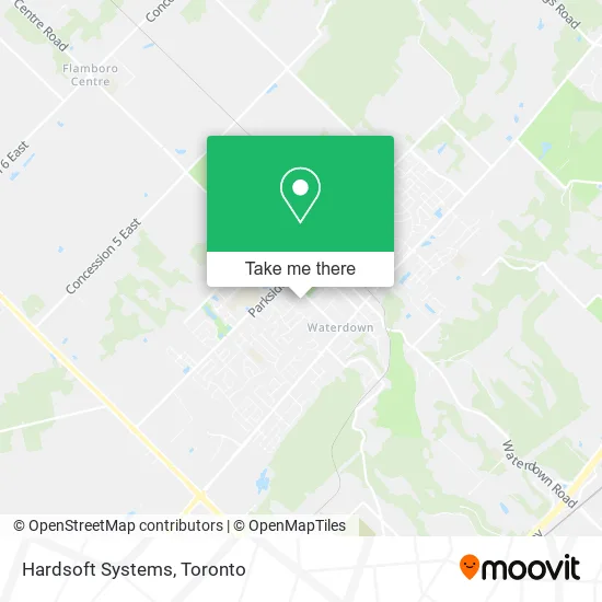 Hardsoft Systems map