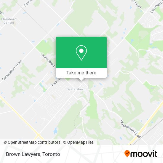 Brown Lawyers map