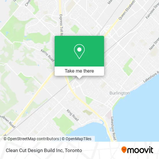Clean Cut Design Build Inc map