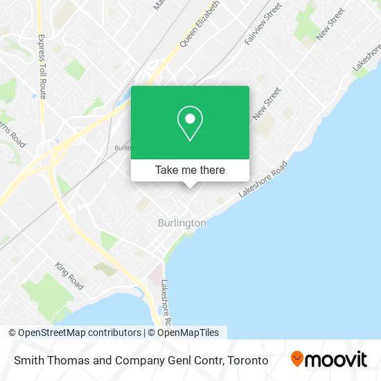 Smith Thomas and Company Genl Contr map
