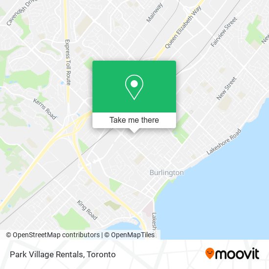 Park Village Rentals map