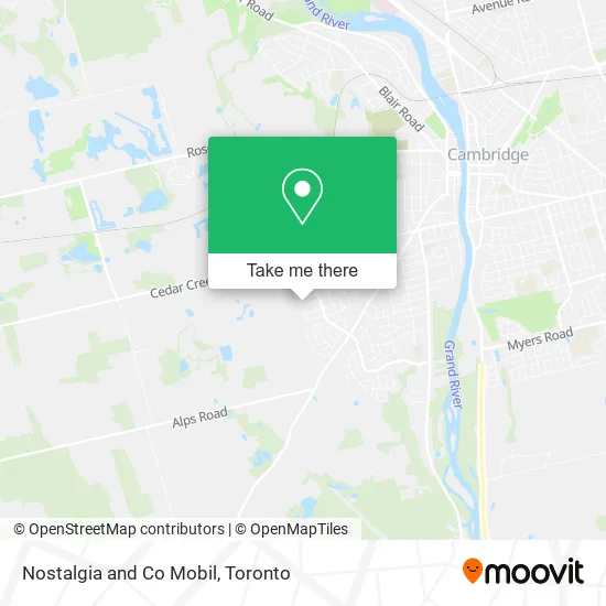 Nostalgia and Co Mobil map