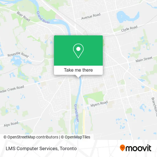LMS Computer Services map
