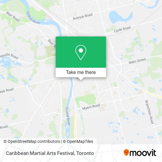 Caribbean Martial Arts Festival map