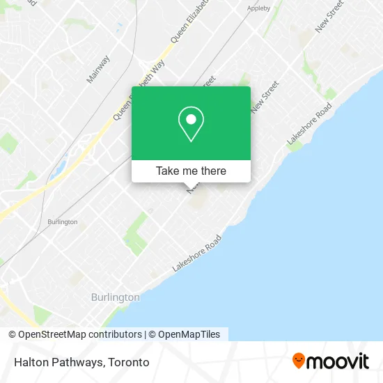 Halton Pathways map