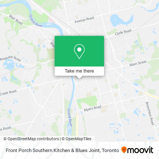 Front Porch Southern Kitchen & Blues Joint map