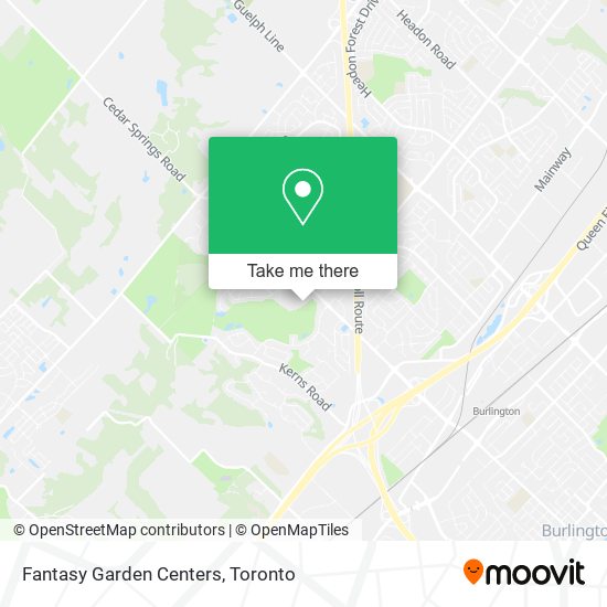 Fantasy Garden Centers map