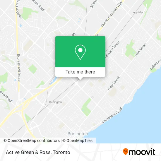 Active Green & Ross map