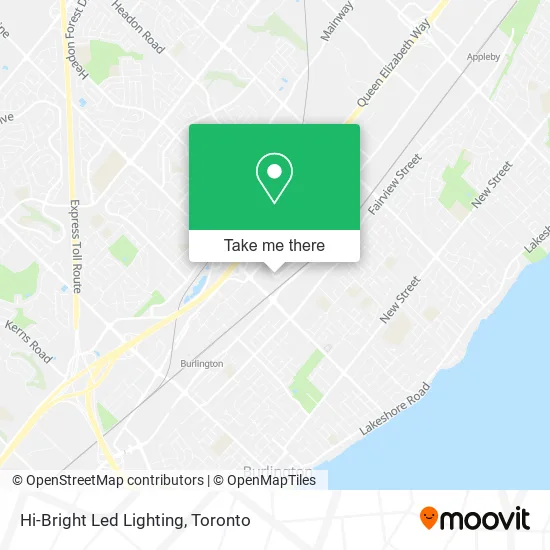 Hi-Bright Led Lighting map