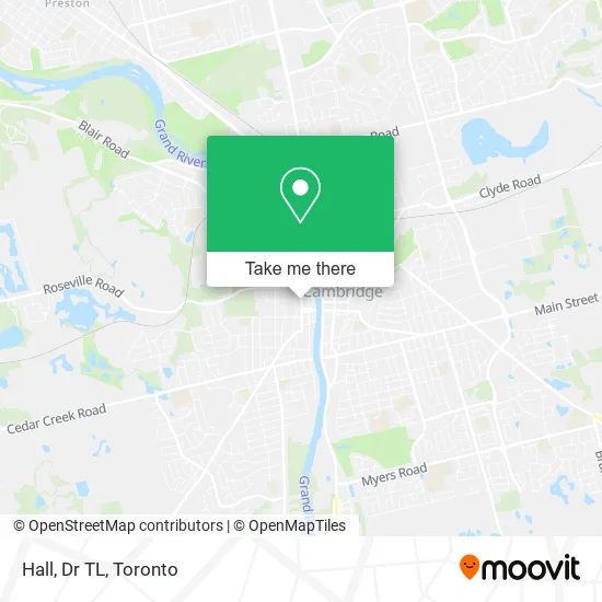 Hall, Dr TL map
