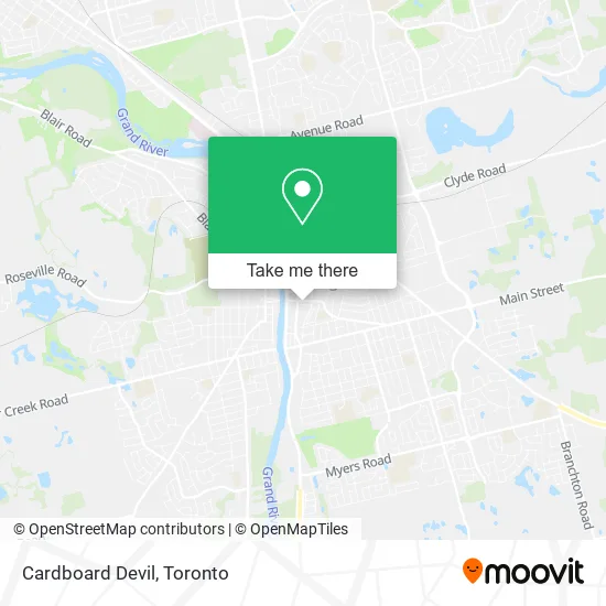 Cardboard Devil map