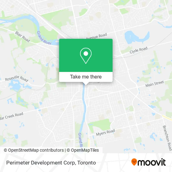 Perimeter Development Corp map