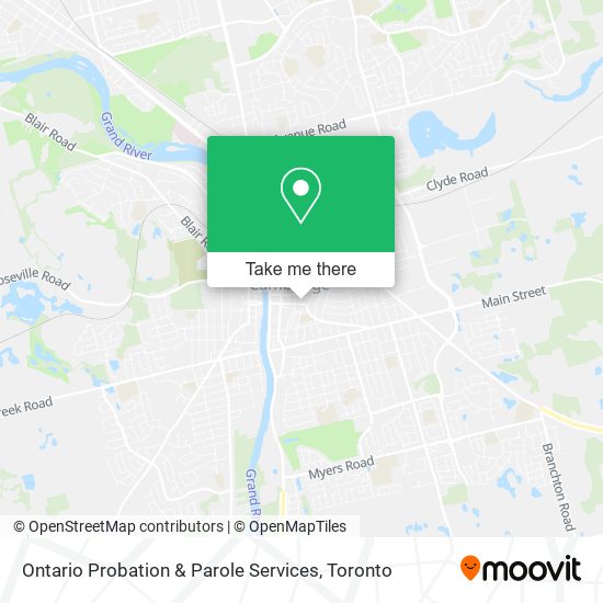 Ontario Probation & Parole Services plan