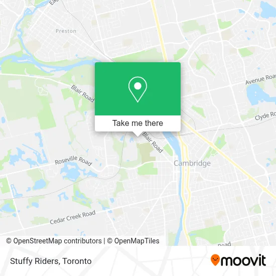 Stuffy Riders map