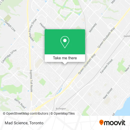 Mad Science map