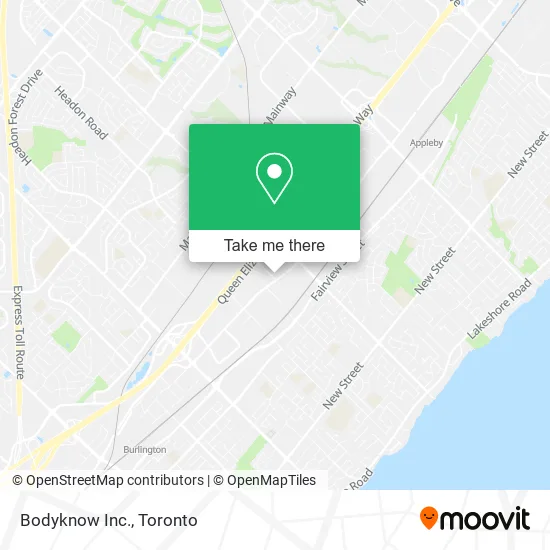 Bodyknow Inc. map