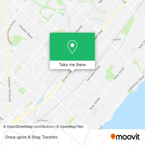 Once upon A Stay map