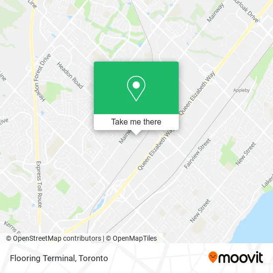 Flooring Terminal map