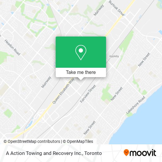 A Action Towing and Recovery Inc. plan