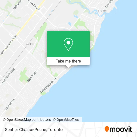 Sentier Chasse-Peche map