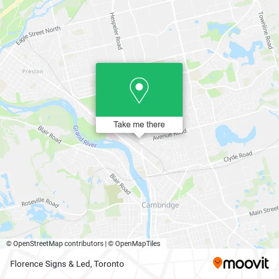 Florence Signs & Led map