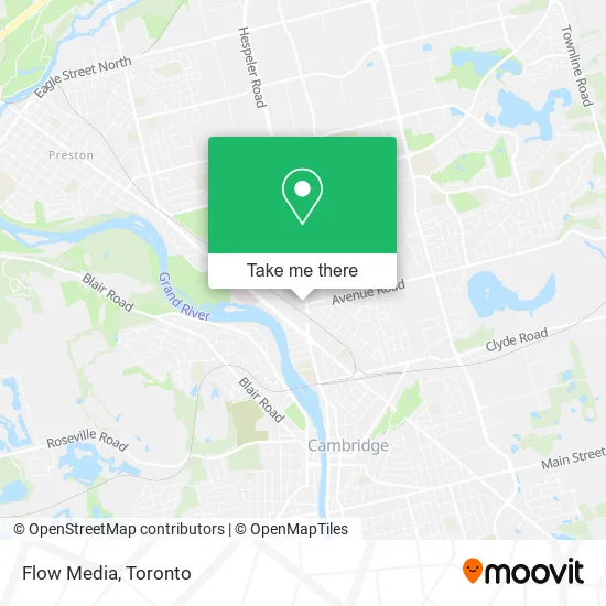 Flow Media map