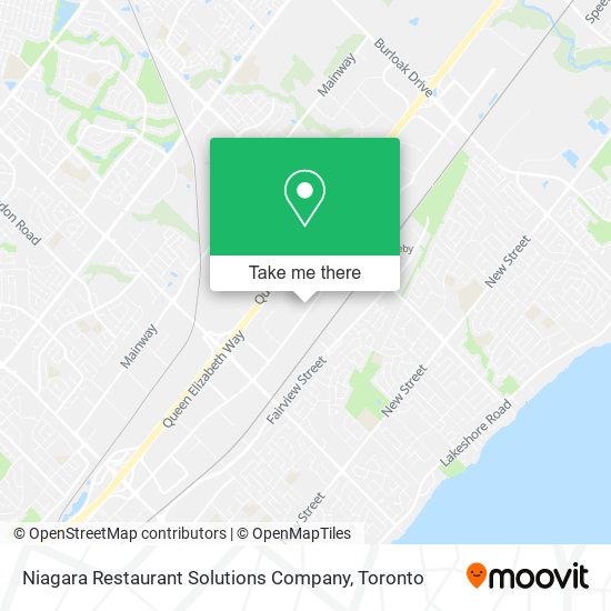 Niagara Restaurant Solutions Company map