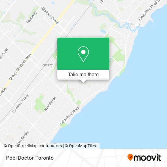 Pool Doctor map