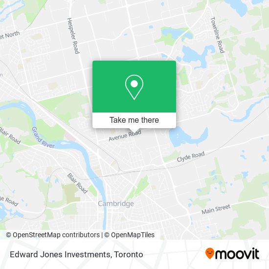 Edward Jones Investments map