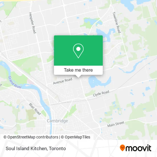 Soul Island Kitchen map