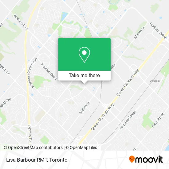 Lisa Barbour RMT map
