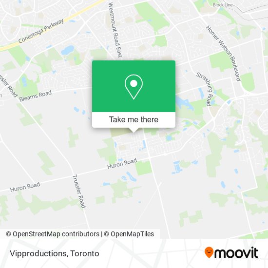 Vipproductions map