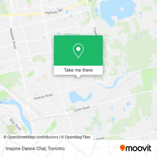 Inspire Dance Chal map